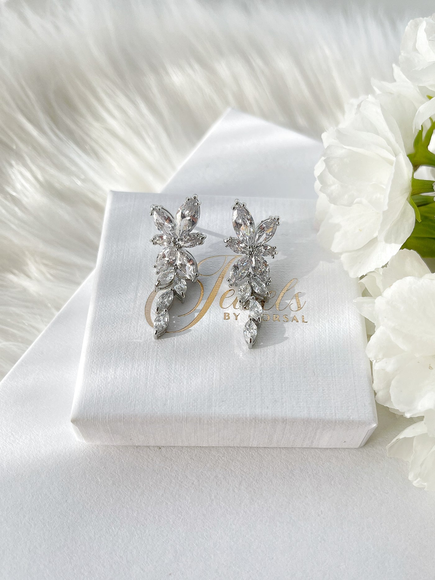 Valentine Silver Earring