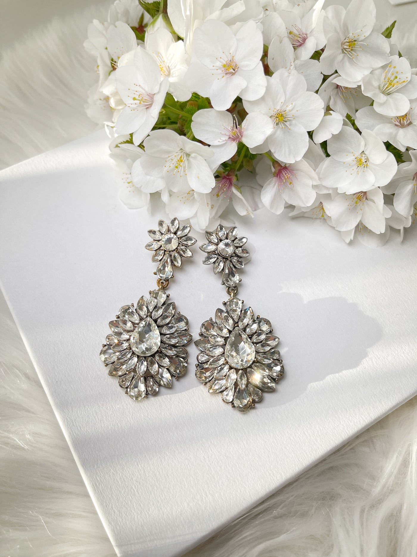 ISA Rhinestone Earrings