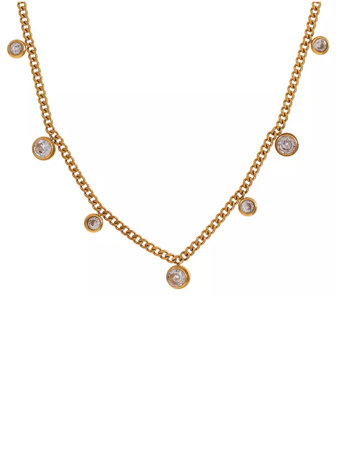 Aurora Gold Plated Necklace