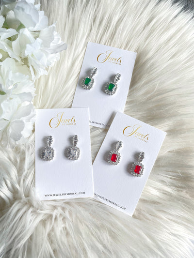 PAYTON Clear Crystal Earring