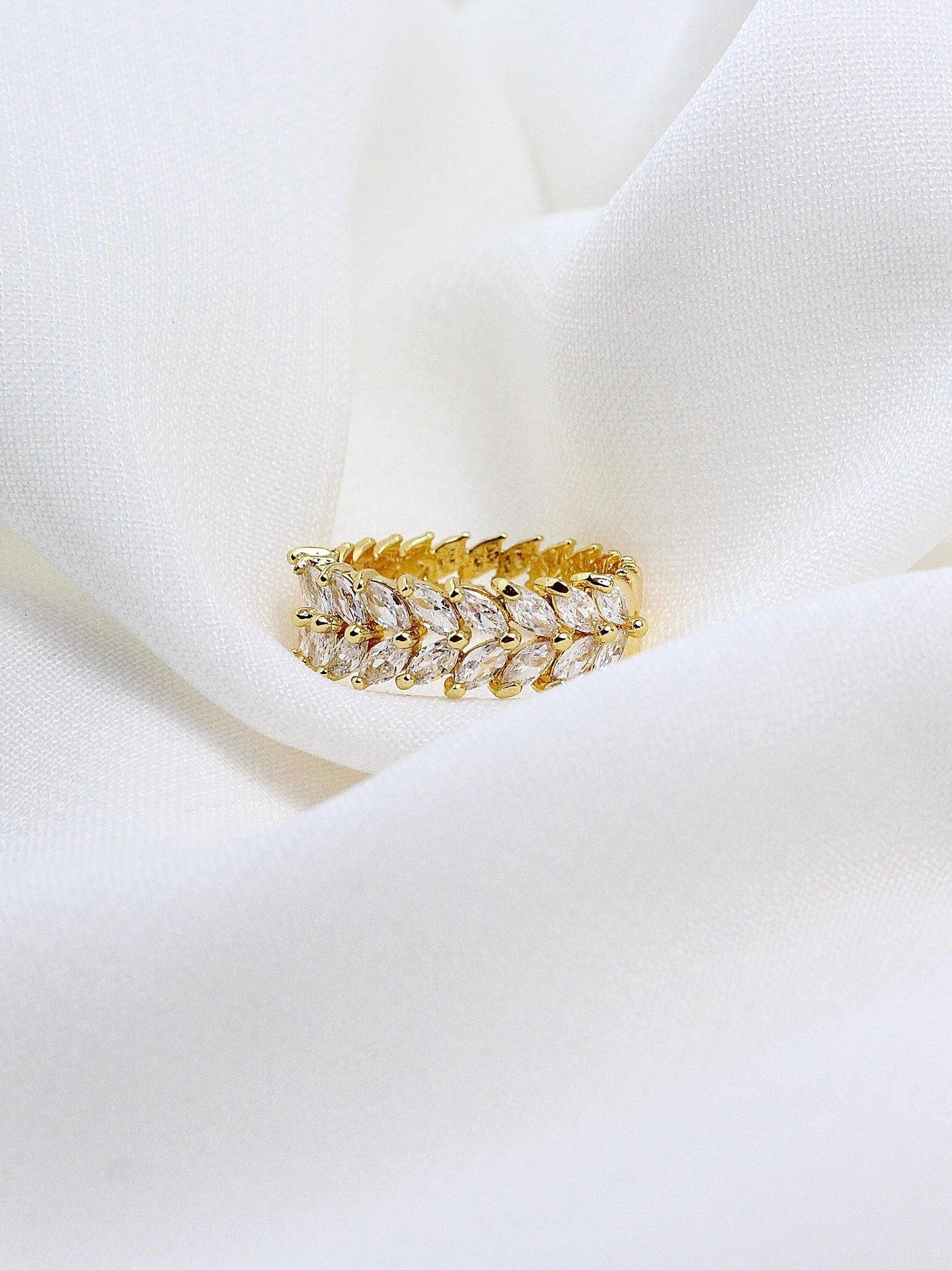 Gold Leaf Ring