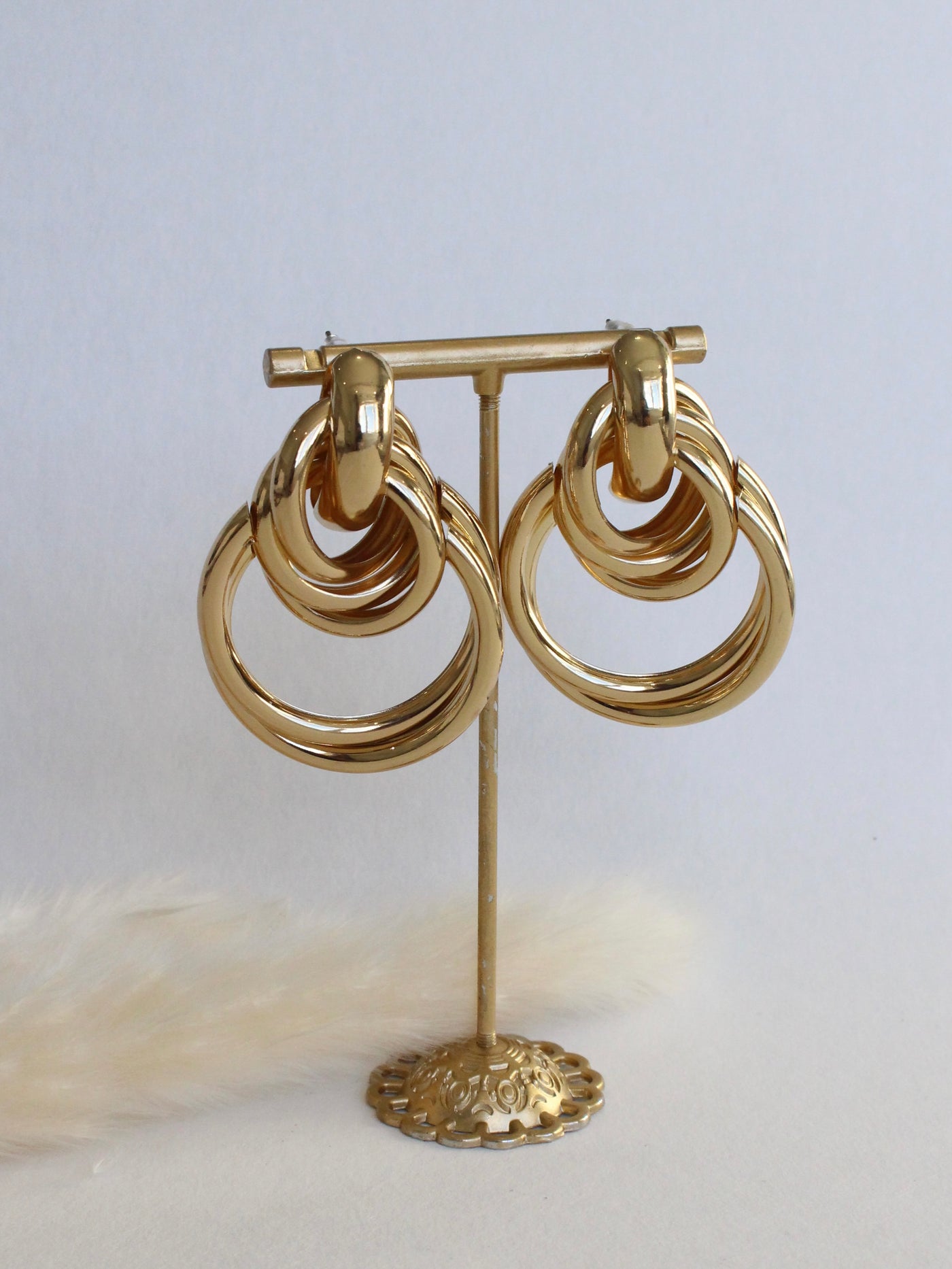 Gold Knot Earrings